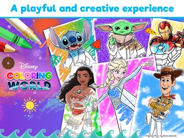 Disney Coloring World: изображение из App Store