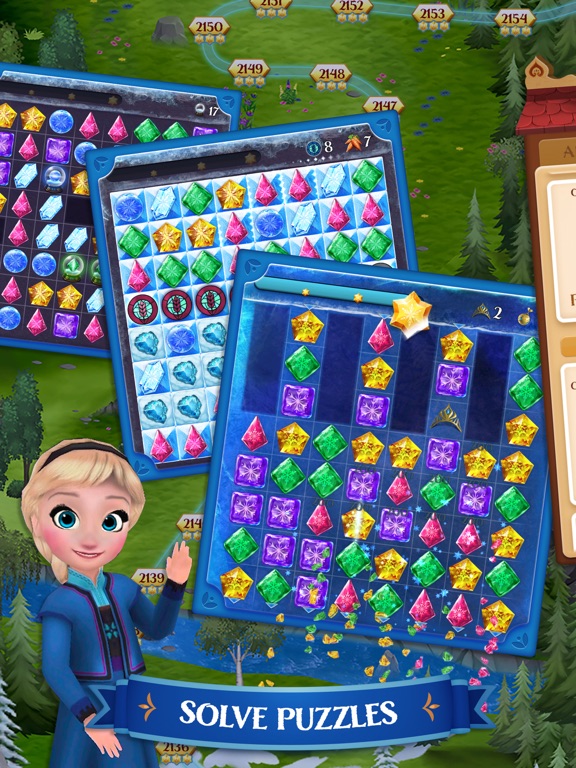 Disney Frozen Free Fall: изображение из App Store